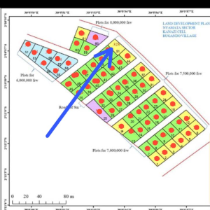 ikibanza cyiza kiri muri site ya rugando nyamata